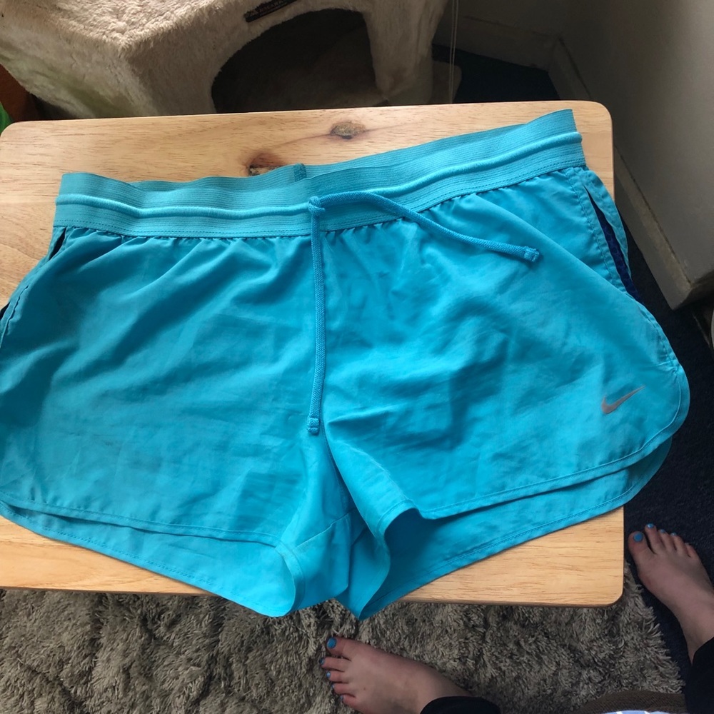 Blue Nike Running Shorts